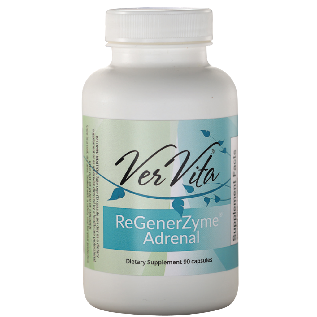 VerVita ReGenerZyme Adrenal bottle