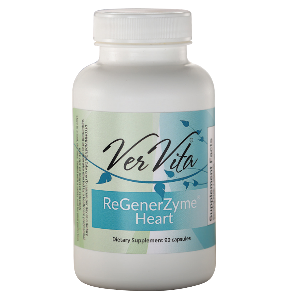 VerVita ReGenerZyme Heart bottle