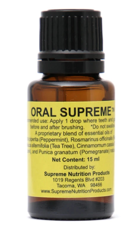 Oral Supreme bottle