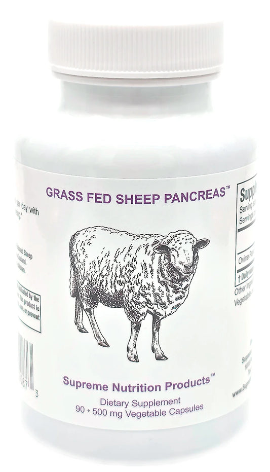 Grass Fed Sheep Pancreas bottle