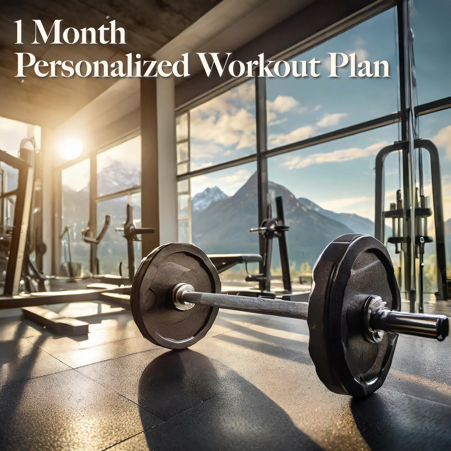 1 Month Personalized Workout Plan